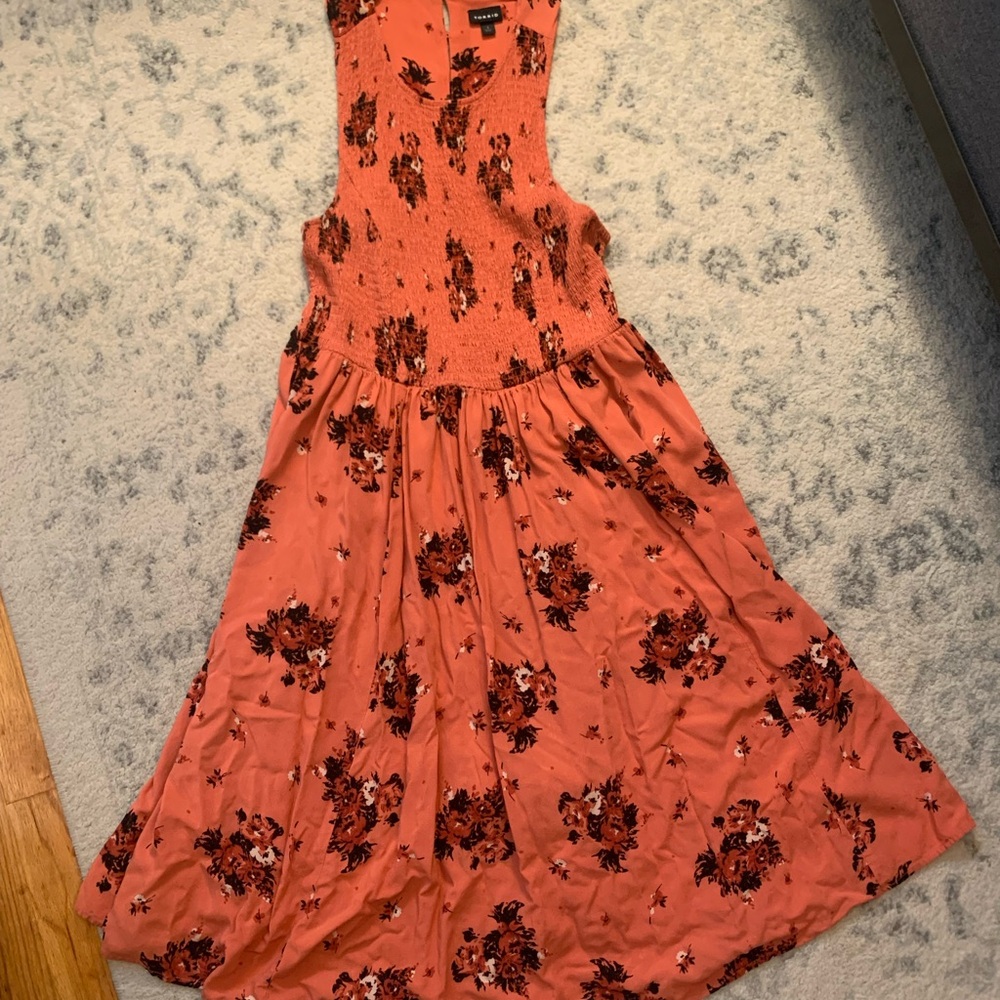 Torrid Smocked Floral Dress